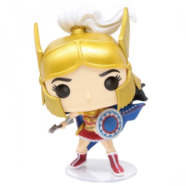 3.75 inches Challenge of The Gods Heroes: Wonder Woman 80th-Wonder Woman Funko Pop Multicolor 