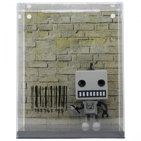 【FUNKO POP】Tagging Robot Banksy (バンクシー) Amazon.com: Funko POP! Art Cover: Brandalised - Tagging