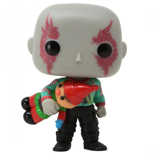 Funko POP Marvel Guardians Of The Galaxy Holiday Special - Drax gray