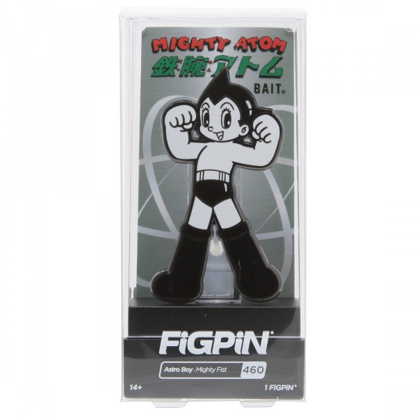 BAIT x FiGPiN Astro Boy Mighty Fist B&W #460 black white