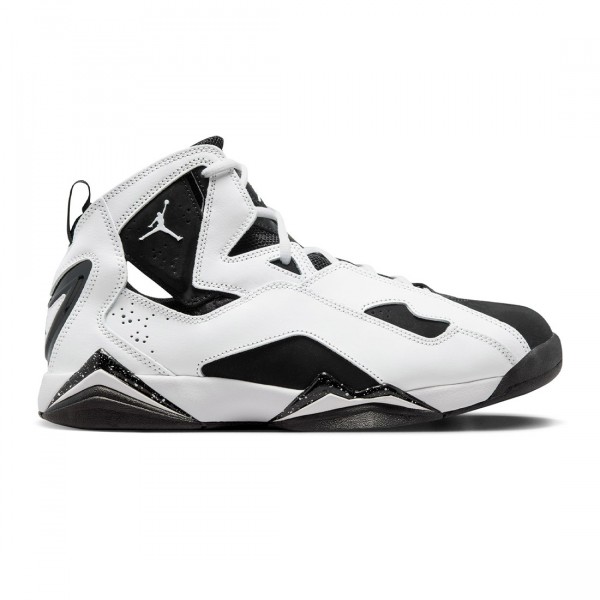 Nike Flight ホワイト/ブラック バスケットシューズ jordan men jordan true flight white black