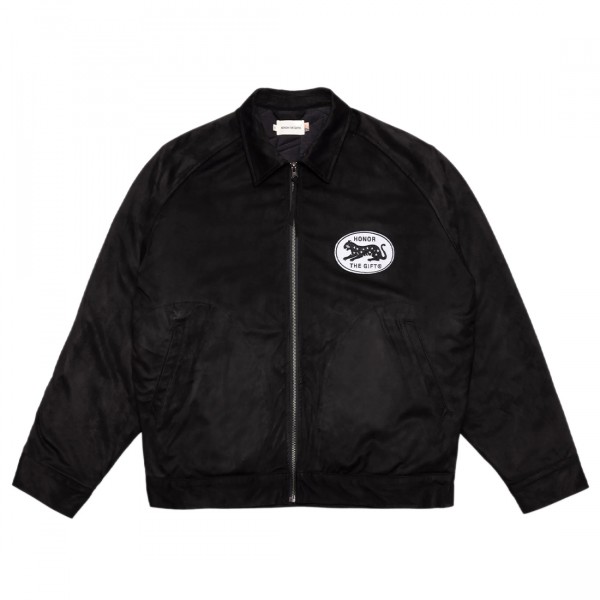 Honor The Gift Men Suede Band Jacket black