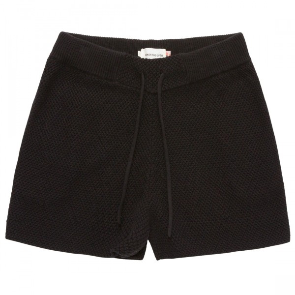 ★ODOR★ Twis knit shorts in black P0000GCT Crochet knit shorts | Closed