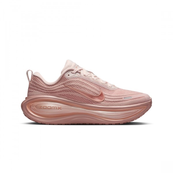nike women vomero plus particle pink mtlc rose gold silt red