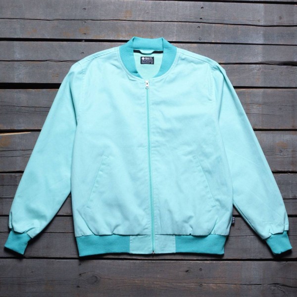 BAIT Men Canvas Jacket - Made In LA (green / mint)
