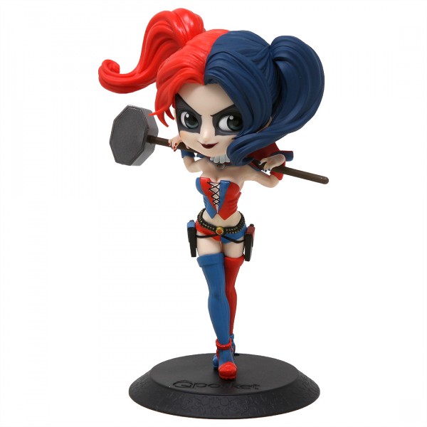 Banpresto Q Posket DC Comics Harley Quinn Figure - Ver B red