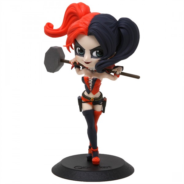 Banpresto Q Posket DC Comics Harley Quinn Figure ver a red navy