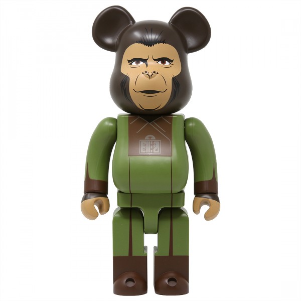 Medicom Planet Of The Apes Zira 400% Bearbrick Figure green