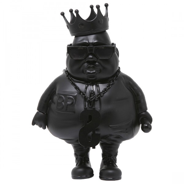bait x clutter studios x ron english big poppa 6 inch figure black