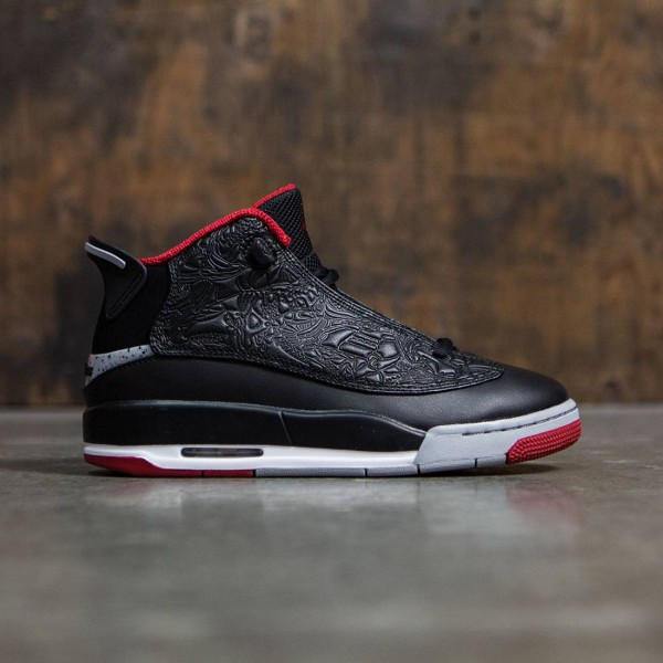 Air jordan dub zero black and red hot sale