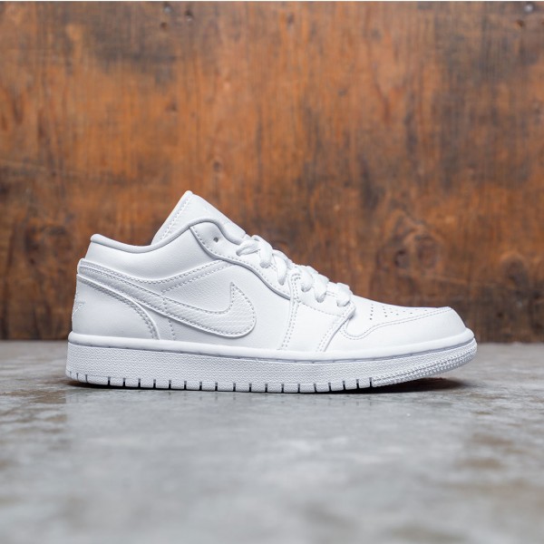 【NIKE】 W AIR JORDAN 1 LOW WHITE Size 8.5W - Air Jordan 1 Retro Low No swoosh 