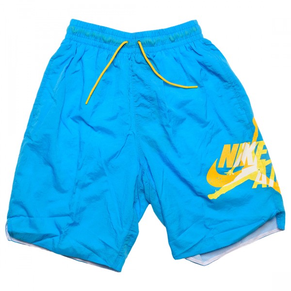 Jordan blue shorts sales