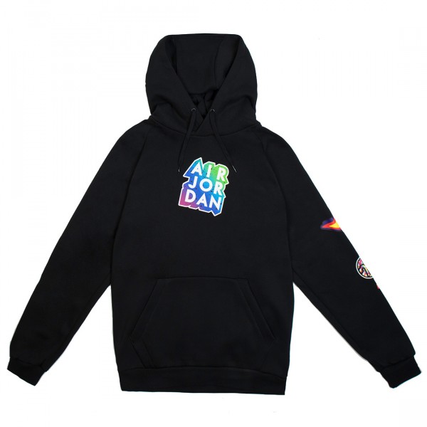 Jordan jumpman sticker 2025 hoodie
