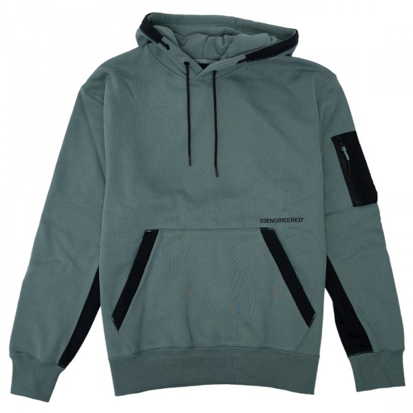 jordan men jordan 23 engineered pullover hoody hasta black black