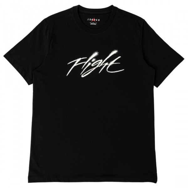 ★Nike★ Jordan Flight Essential T-Shirt M White Black HJ239 Jordan Flight Essentials AJ1 white/black T-shirt