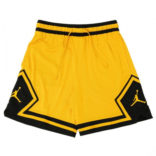 Black and yellow jordan shorts top