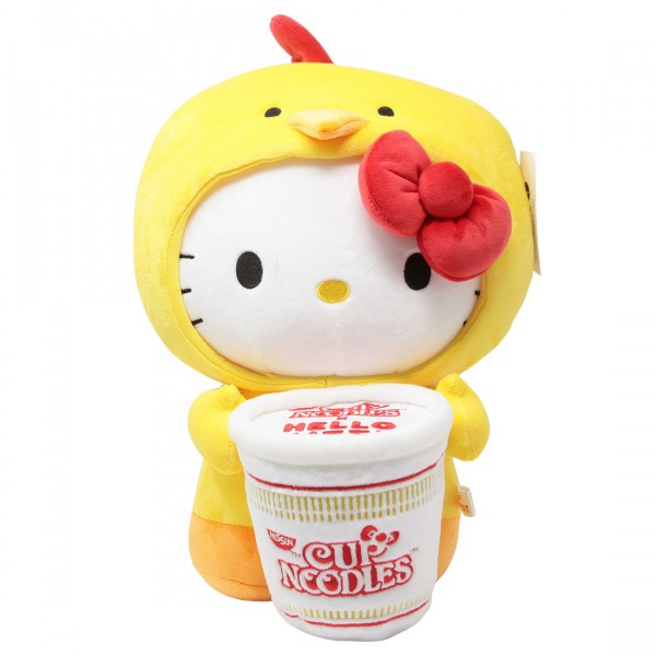Hello kitty chicken deals plush