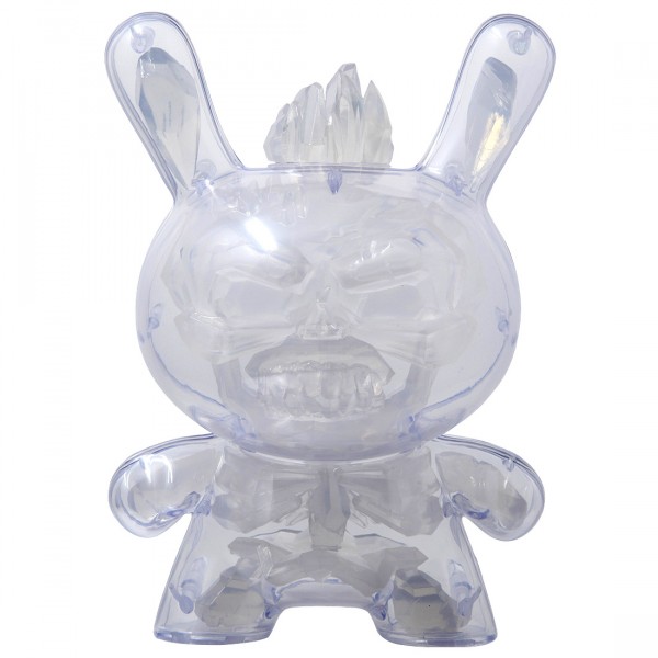 Kidrobot Scott Tolleson 8 Inch Krak Dunny Figure - Crystal Edition