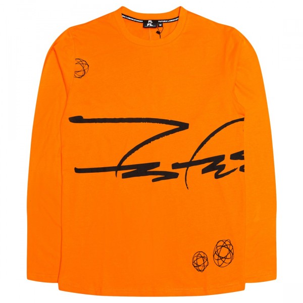 [teket] / ☆ 25SS Good News L/S Tee / Orange Futura Laboratories Men Siganture Long Sleeve Tee orange
