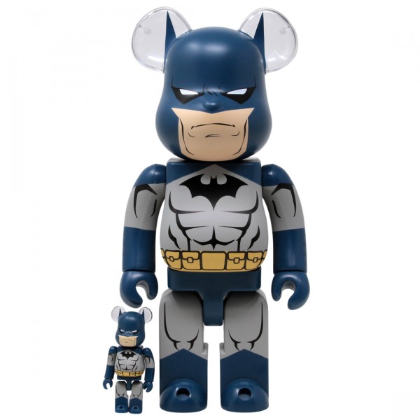 Medicom DC Batman Hush Version 100% 400% Bearbrick Figure 