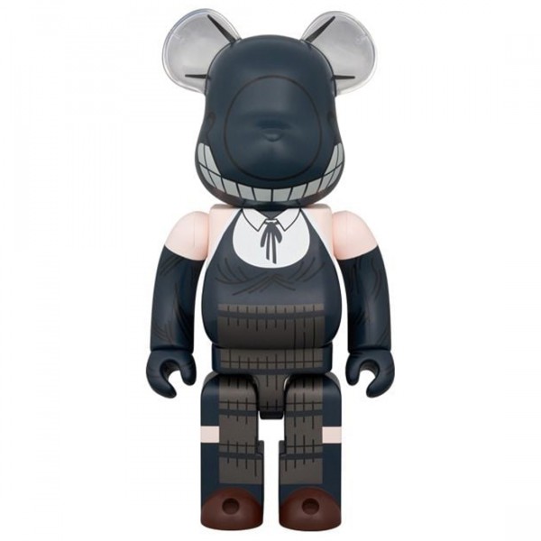 Medicom Chainsaw Man Bomb Devil 400% Bearbrick Figure gray