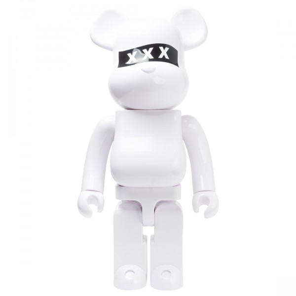 Medicom God Selection XXX White 1000% Bearbrick Figure white