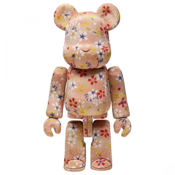 Medicom Kimekomi Karashi Yellow Bearbrick Figure yellow