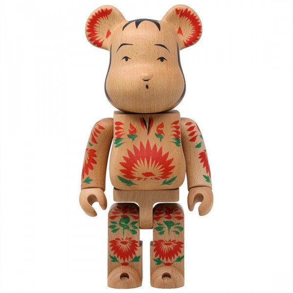 MEDICOM TOY - BE@RBRICK カリモク 寄木 1000％
