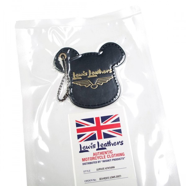 Medicom Lewis Leather Bearbrick Key Holder black