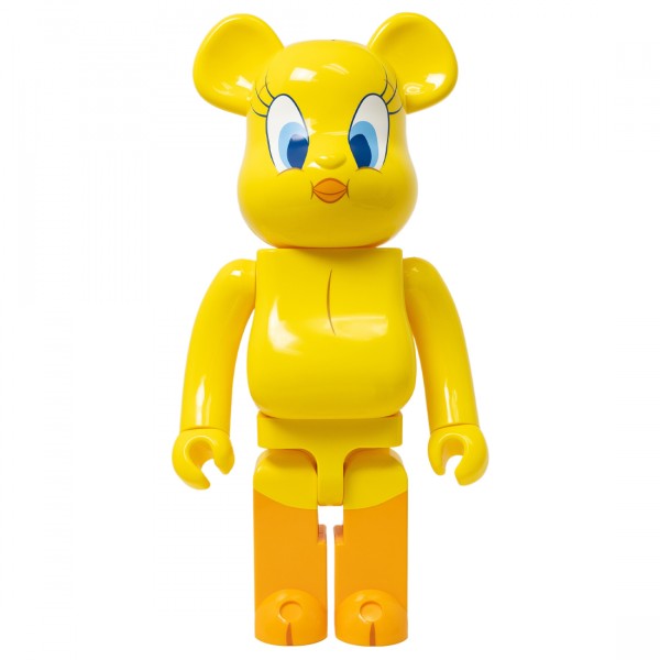Medicom Looney Tunes Tweety 2021 1000% Bearbrick Figure yellow