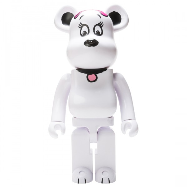 Medicom Peanuts Belle 1000% Bearbrick Figure white Medicom Peanuts Belle 1000% Bearbrick Figure white