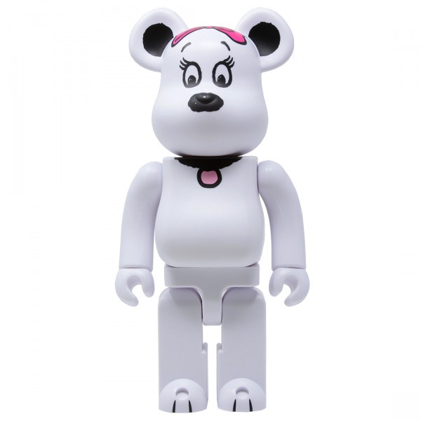 Medicom Peanuts Belle 400% Bearbrick Figure white