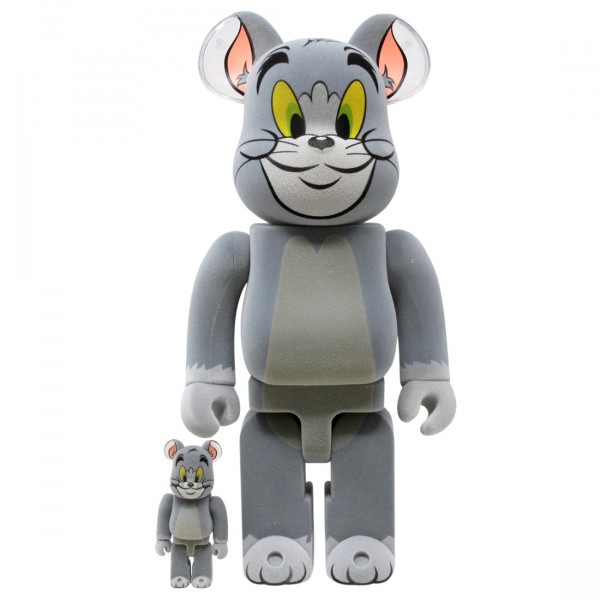 Medicom Tom and Jerry - Tom Flocky 100% 400% Bearbrick Figure ...