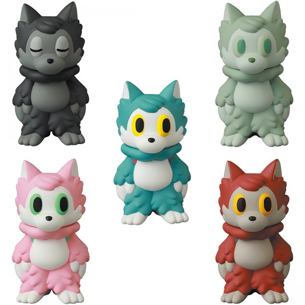 Medicom VAG Vinyl Artist Gacha Box Series 28 By Kiriko Arai Ookami