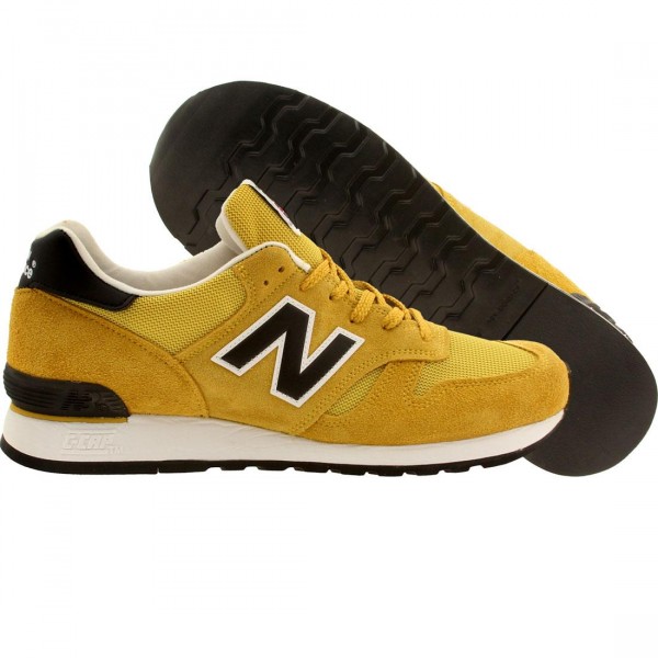 New Balance Men M670SMY Made In England yellow black
