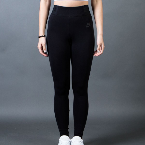 Nike Women Bonded Mesh Pants (black black black)