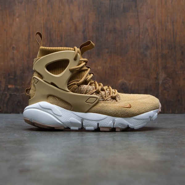 nike women air footscape mid utility tan wheat wheat summit white