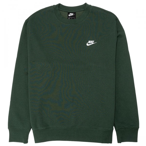 nike men's sportswear club fleece hoodie galactic jade