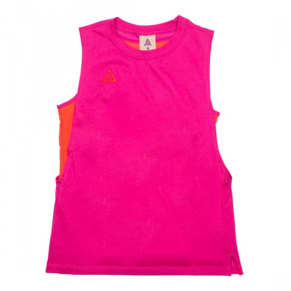 nike women nrg acg tank top sport fuchsia habanero red hyper