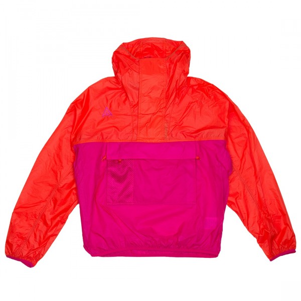 Nike acg anorak habanero red sales