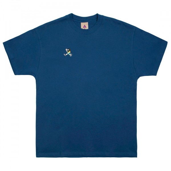 nike men nrg acg hike logo tee valerian blue black