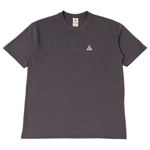 nike men acg tee dark raisin
