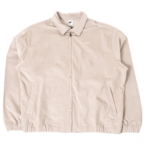 nike men life harrington jacket lt iron ore white