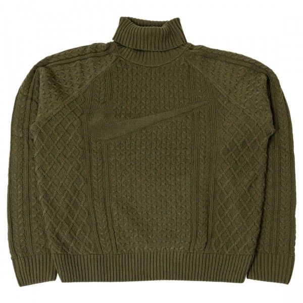 Nike Life Men's Cable Knit Turtleneck Sweater. Nike.com