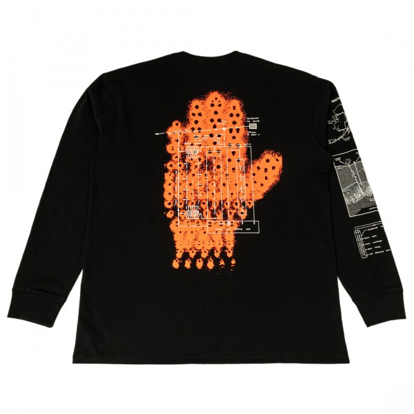 nike men nrg acg geothermal long sleeve tee black