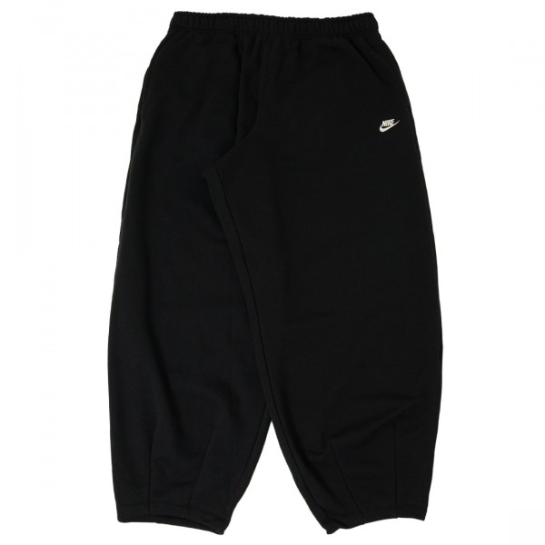 nike men club fleece oversize french terry pants black black