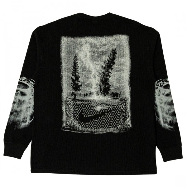 nike men sportswear thermal top off noir