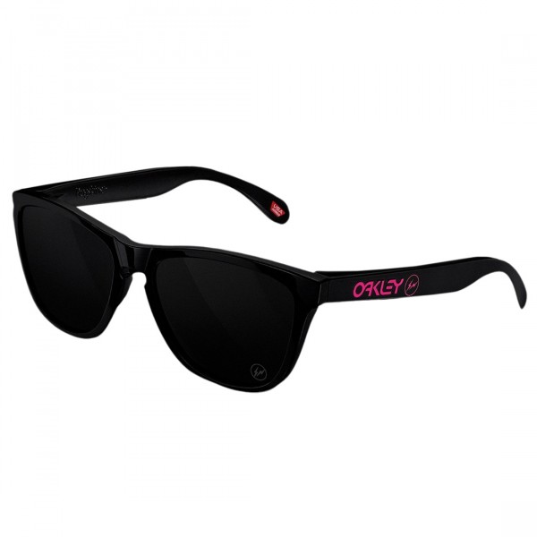 Oakley x Fragment Design Frogskins Sunglasses pink prizm grey