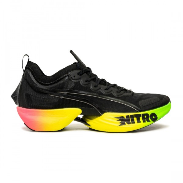 Puma Men Fast-R Nitro Elite Futrograde black luminous blue