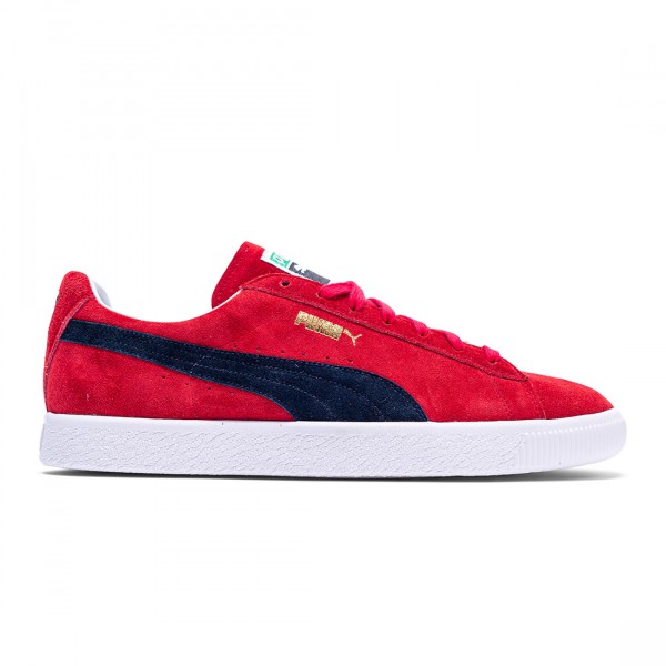 PUMA Suede Juniors High Risk Red/White Sneakers 35511003 